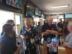 L-R - Merv Potter, Rod Girvan, Fred Read, Russell Gordon