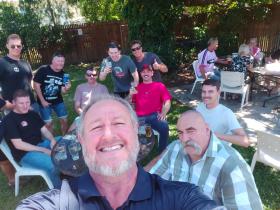 L-R - NQ OJT Young Guns, Dean Goninan, Tiny Munro, Tank Pontifex