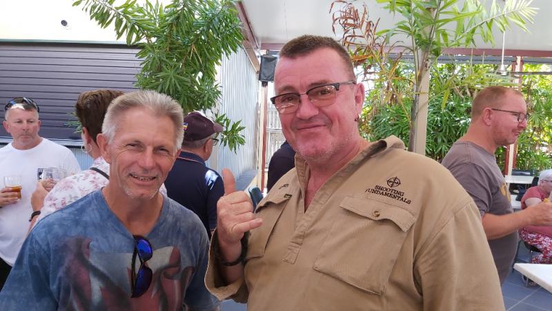 L-R - Mick OBrien - Leeroy Donovan