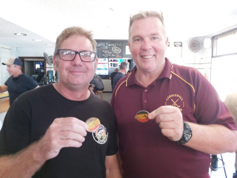 L-R - Recce Mech Badge call Squiz Taylor, Ken Roberts