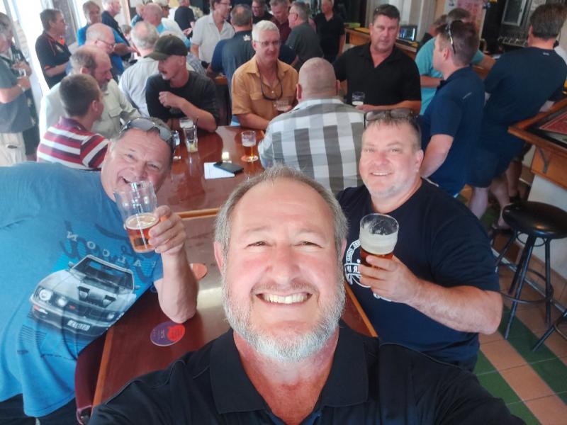 L-R - John Andrea, Tony Earwaker, Tank Pontifex