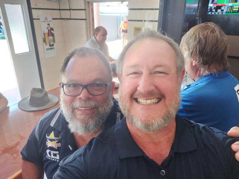 L-R - 4Oth Class VM Legends Wally Eremas & Tank Pontifex