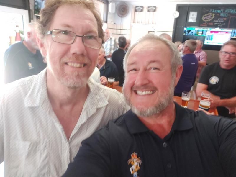 L-R - Peter Whiting & Tank Pontifex