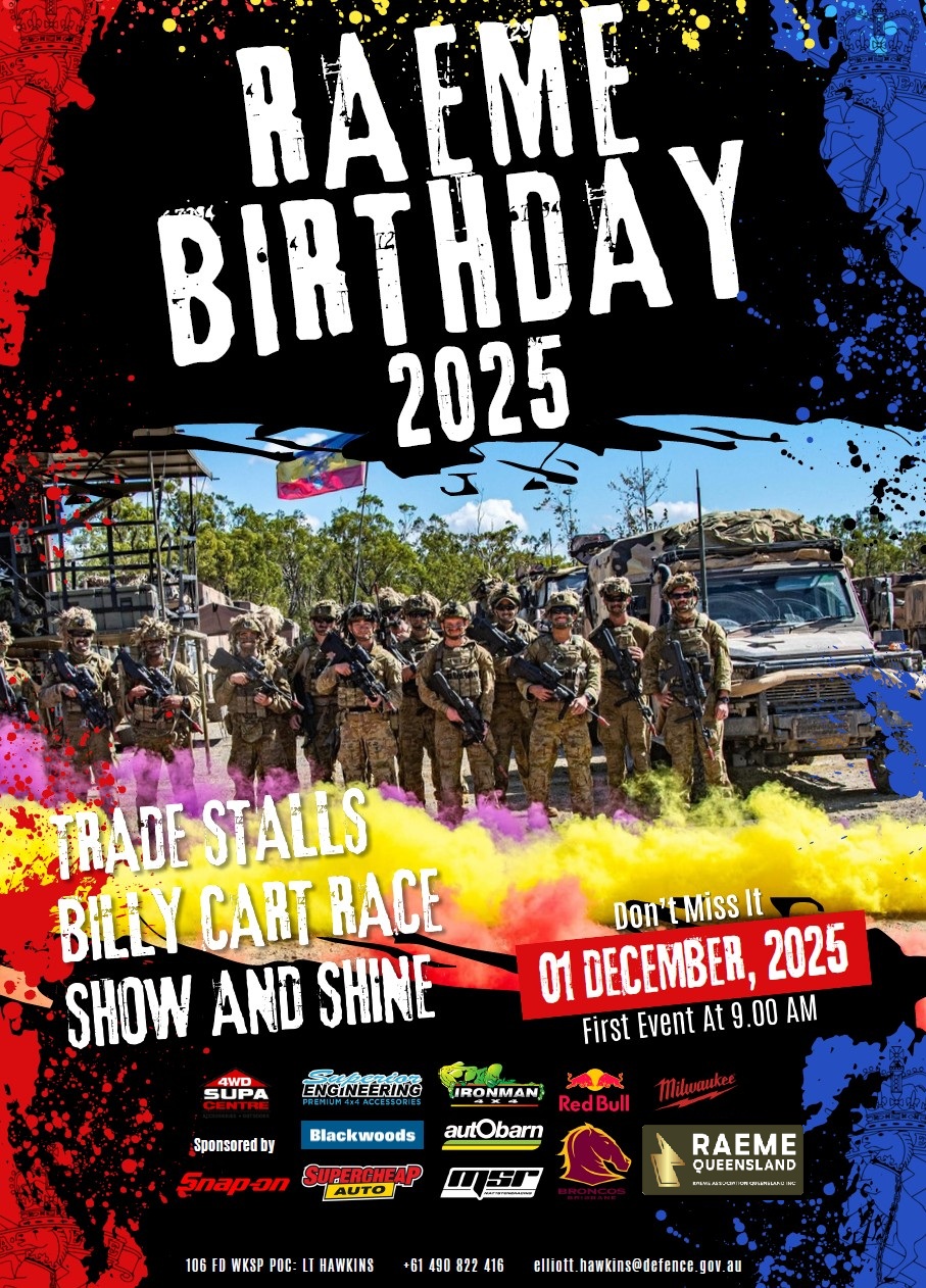 RAEME Birthday Enoggera 2025