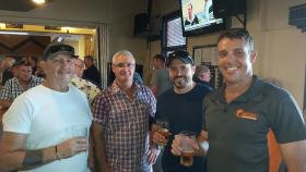 L-R Bert Greenfield, Mick McMillan, Craig Rowlands, Mace Bennett