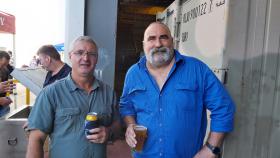 L-R Mick McMIllan & Tiny Munro
