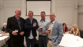L-R - Brian Robb, Kevin Flanagan, Wayne Sims, Mick McMillan