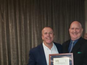 L-R Kevin Flannigan, Brian Robb