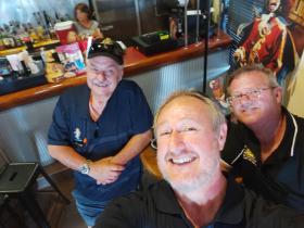 L-R Bob Lauro, Tank Pontifex - Brains Tarrant