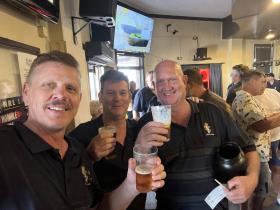 L-R Pete Matthews Ty Bodle Brian Robb 3 NQ March 2022 Courtesy P Matthews