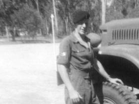 Cpl Ian Townsley at Greenbank 1970