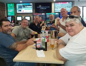 L-R - Dave Powell, Tony Earwaker, Mike O'Brien, Matt Payne, Brian Robb,Rocky Hema & Paul Scarr