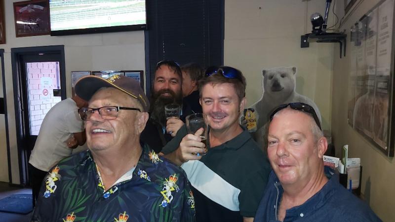 L-R Merv Potter- Jason Handsaker -Paul Vonow