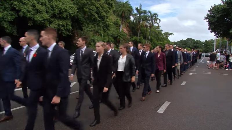 Townsville March Courtesy ABC 2022 3