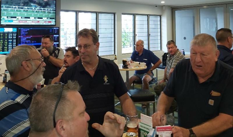 L-R Tony Earwaker, Matt Payne, Doug Merry & Fred Read