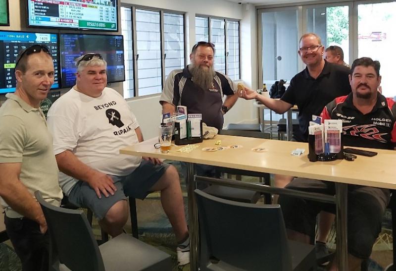 L-R - Harlan Marks, Paul Scarr, Ian Moorhouse, Craig Fidge 2