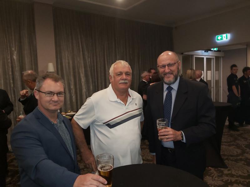 L-R Dane Marsh, Steve Williams, Mick Harris