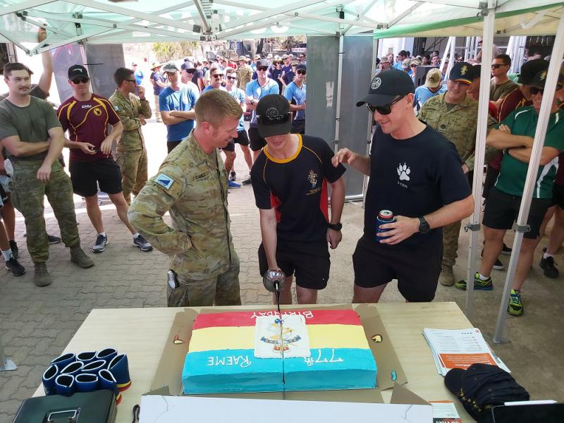RAEME cake cutting 2