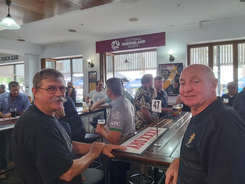 L-R Unkown and Ian Mckay
