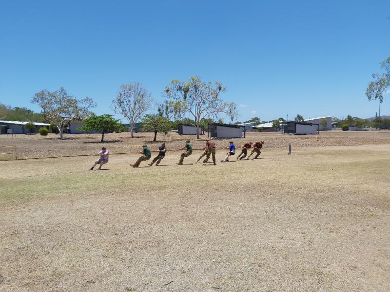 3 RAR Tug Of War Team
