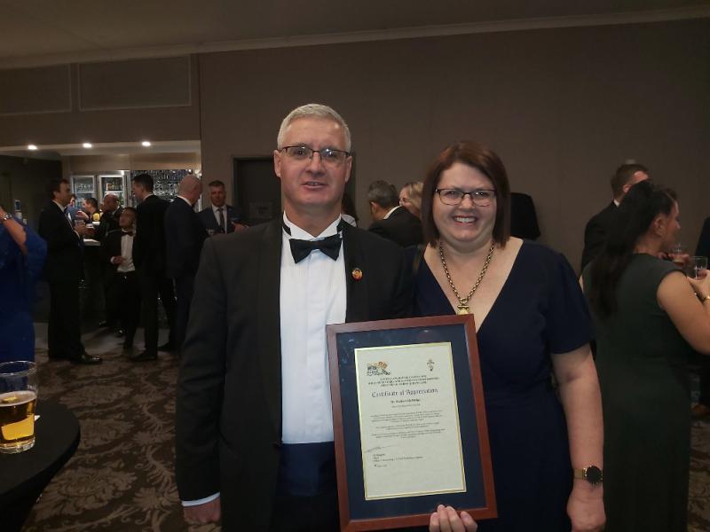 Mick McMillan and Wife