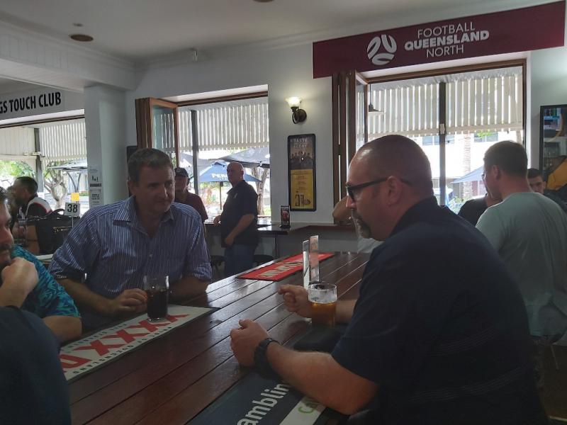 L-R, Jason Handsake, paul Macdonald, Bear Mitchell