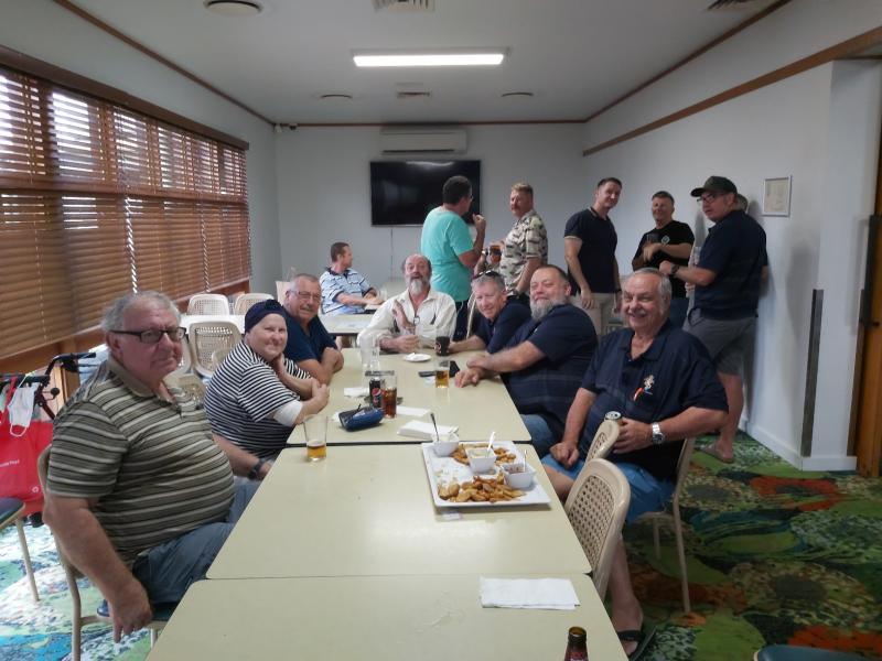 L-R - Lynday Mariner, Matt Owen, Duane Maggenti, Craig Gordon, Mathew Armstrong, Dean Goninan, Squiz Taylor, Greg Jones, Ian Moorhouse, Bob Lauro