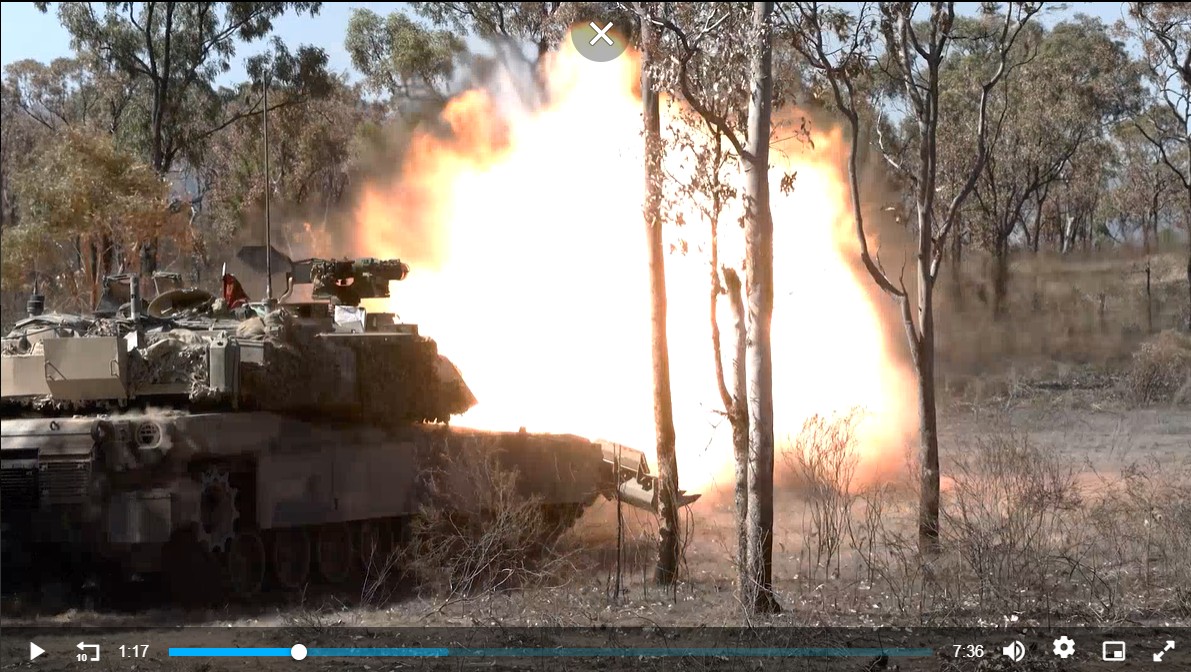 Abrams live fire June 2026