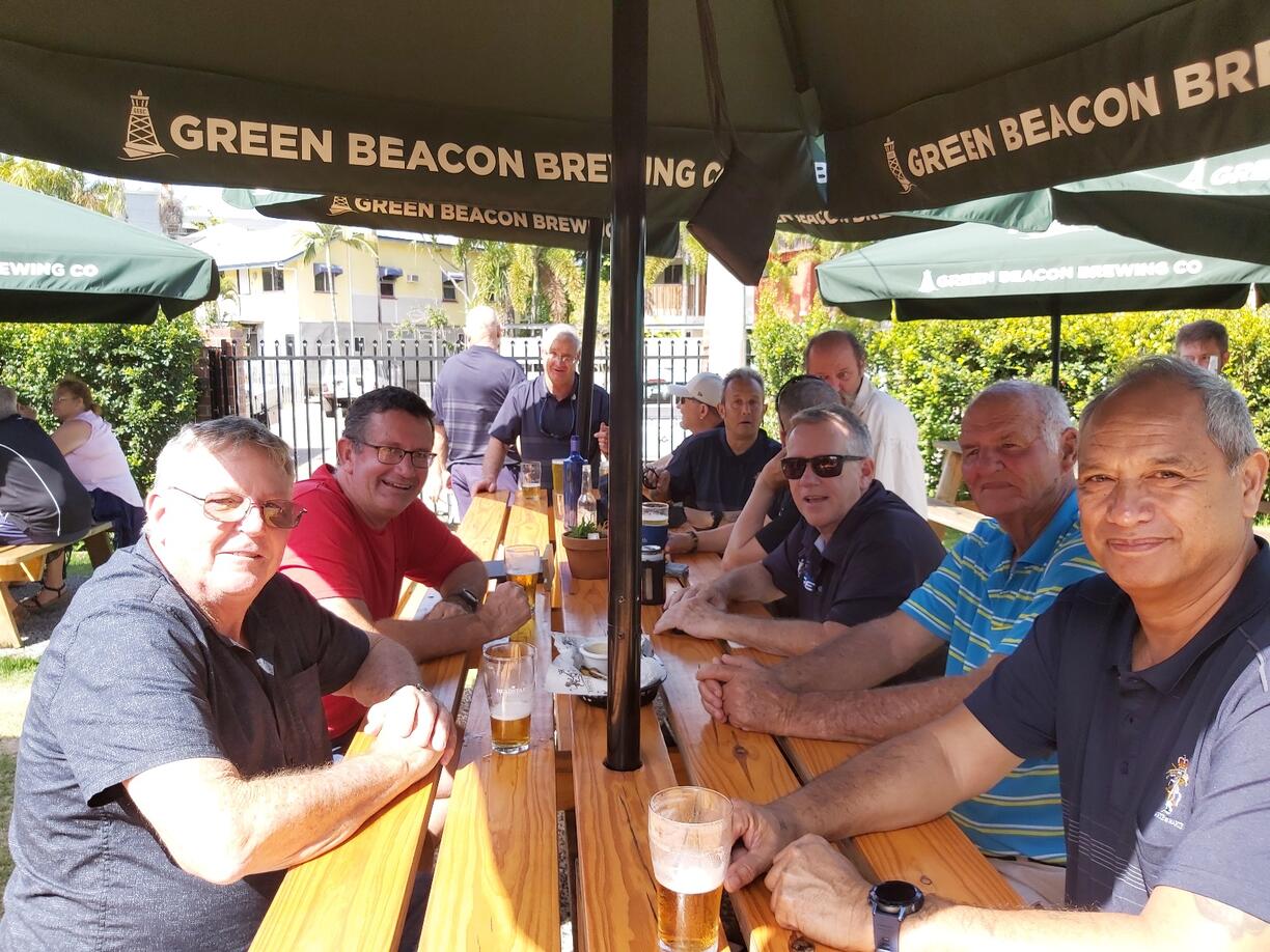 L R Bruce Ferguson Duane Maggenti Mick McMillan Bert Greenfield Flynn Wetherbee Lyndsay Mariner Greg Jones Ross Casey Rocky Hema