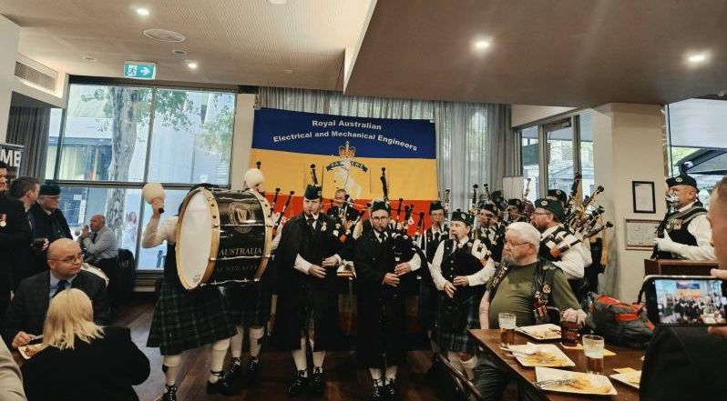 QLD Irish Assoc Pipe Band