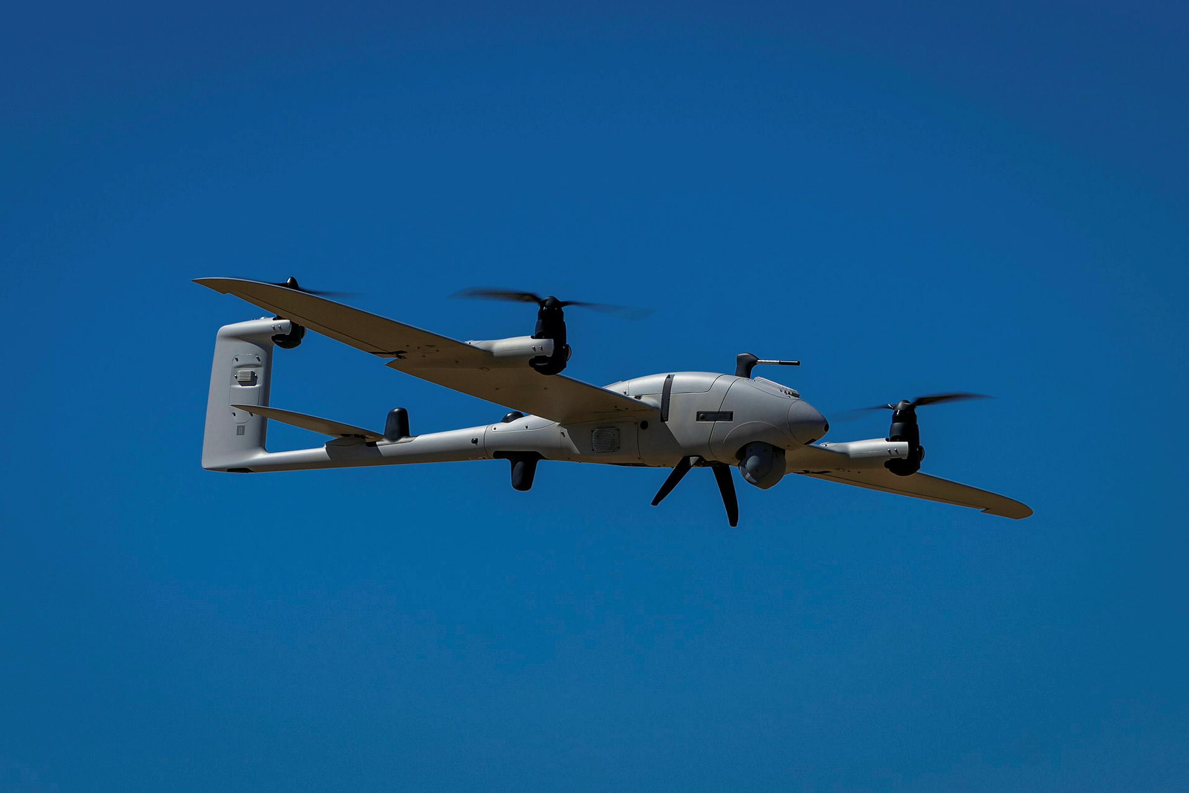 Quantum Systems Vector AI uncrewed aerial systems in flight